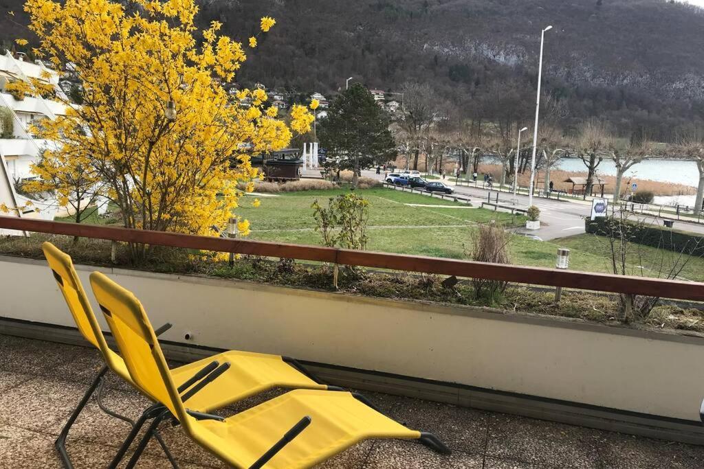 Chez Jacques - Terrasse Avec Vue Lac Et Montagne 안시 외부 사진